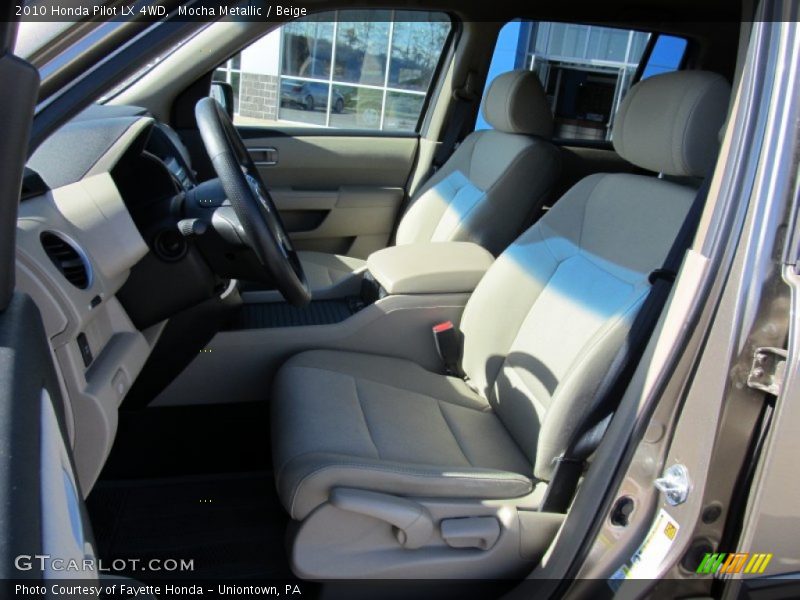 Mocha Metallic / Beige 2010 Honda Pilot LX 4WD
