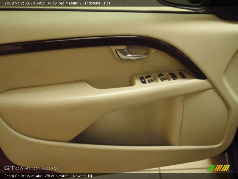 Ruby Red Metallic / Sandstone Beige 2008 Volvo XC70 AWD