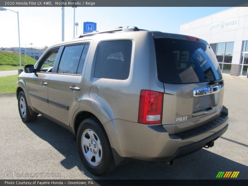 Mocha Metallic / Beige 2010 Honda Pilot LX 4WD