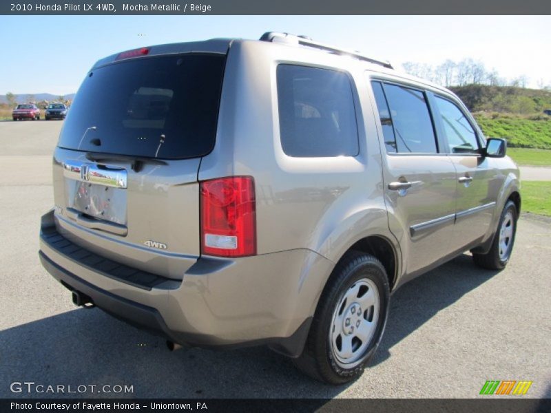 Mocha Metallic / Beige 2010 Honda Pilot LX 4WD