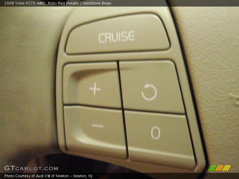 Ruby Red Metallic / Sandstone Beige 2008 Volvo XC70 AWD
