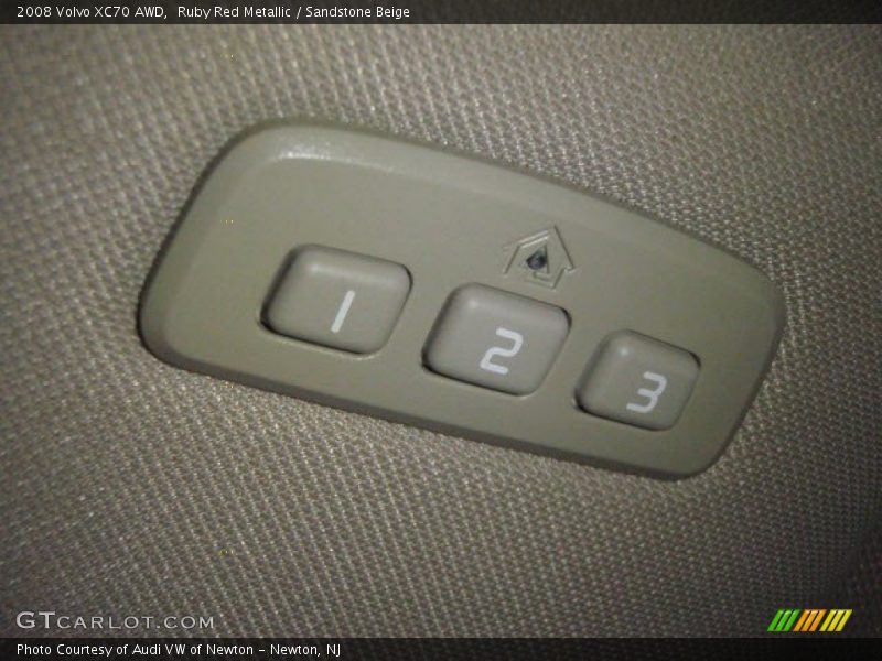 Ruby Red Metallic / Sandstone Beige 2008 Volvo XC70 AWD