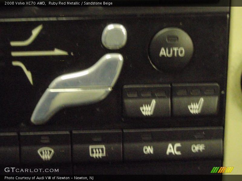Ruby Red Metallic / Sandstone Beige 2008 Volvo XC70 AWD