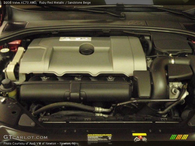 Ruby Red Metallic / Sandstone Beige 2008 Volvo XC70 AWD