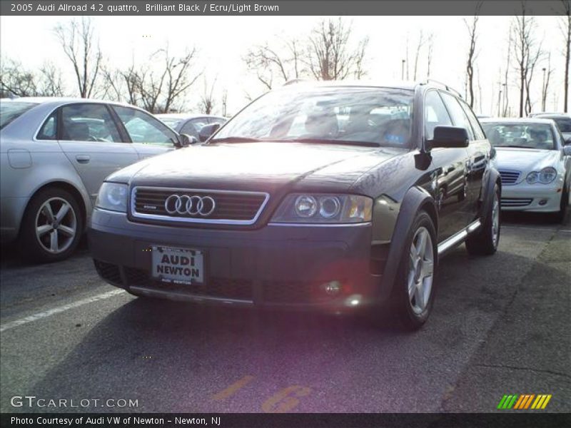 Brilliant Black / Ecru/Light Brown 2005 Audi Allroad 4.2 quattro