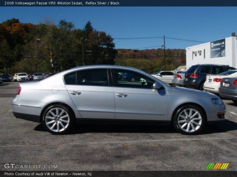 Reflex Silver / Black 2008 Volkswagen Passat VR6 4Motion Sedan