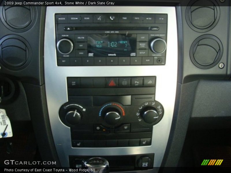 Controls of 2009 Commander Sport 4x4