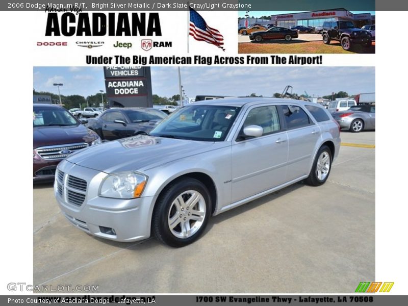 Bright Silver Metallic / Dark Slate Gray/Light Graystone 2006 Dodge Magnum R/T