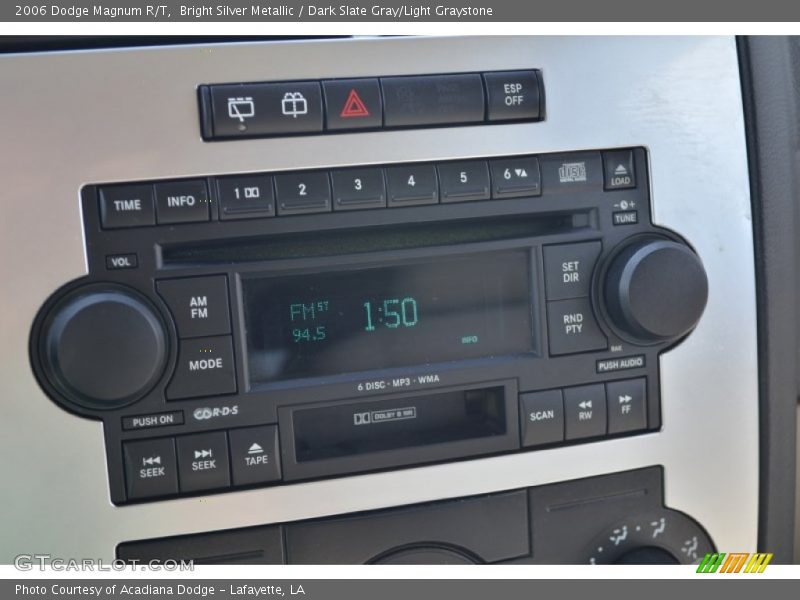 Audio System of 2006 Magnum R/T