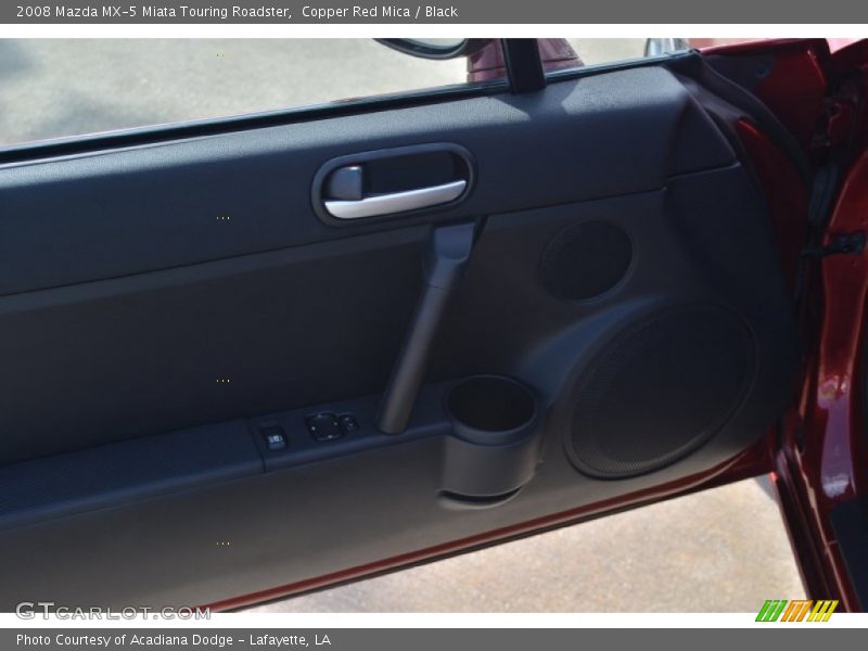 Copper Red Mica / Black 2008 Mazda MX-5 Miata Touring Roadster