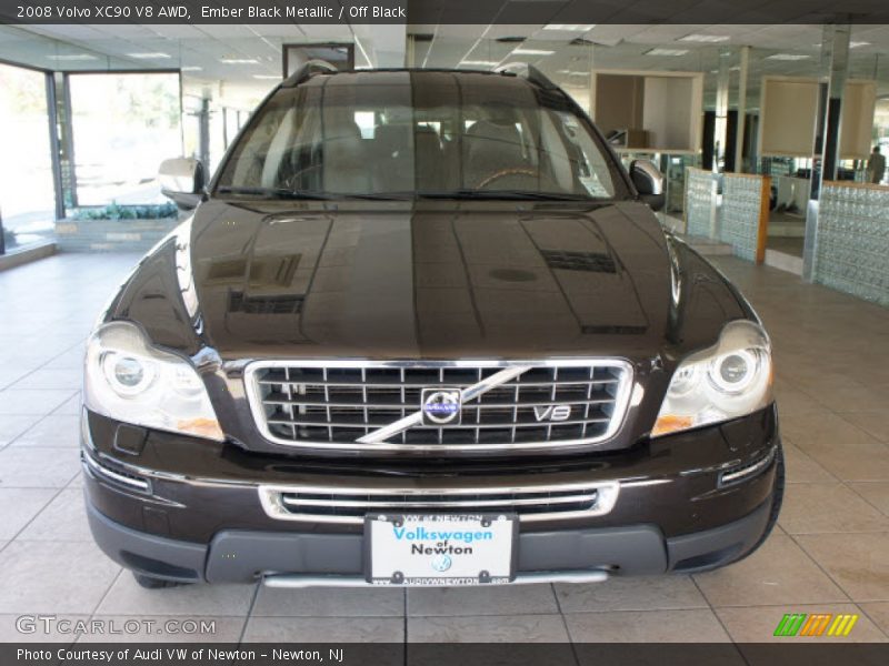 Ember Black Metallic / Off Black 2008 Volvo XC90 V8 AWD