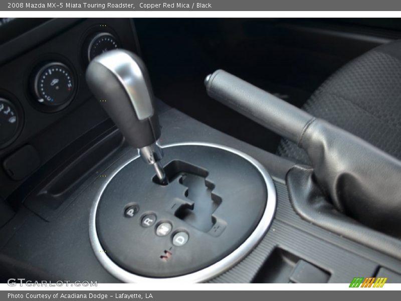 Copper Red Mica / Black 2008 Mazda MX-5 Miata Touring Roadster