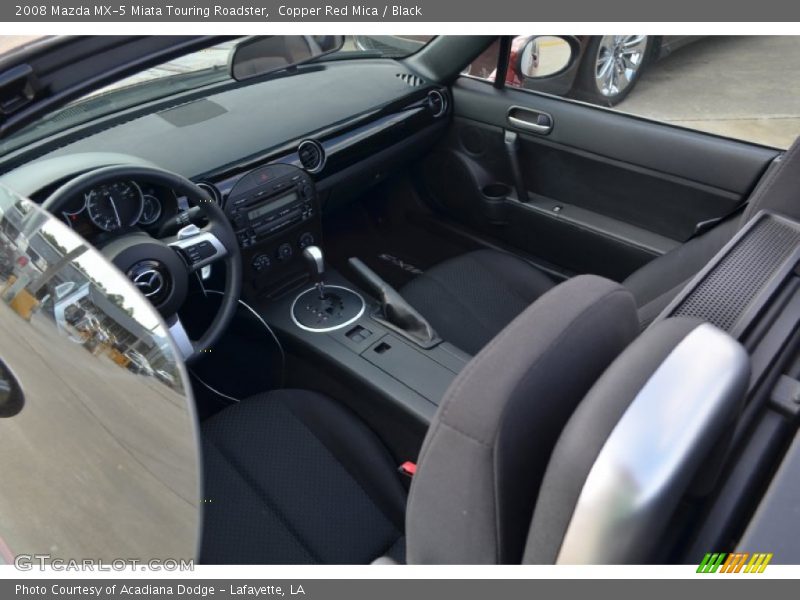 Copper Red Mica / Black 2008 Mazda MX-5 Miata Touring Roadster