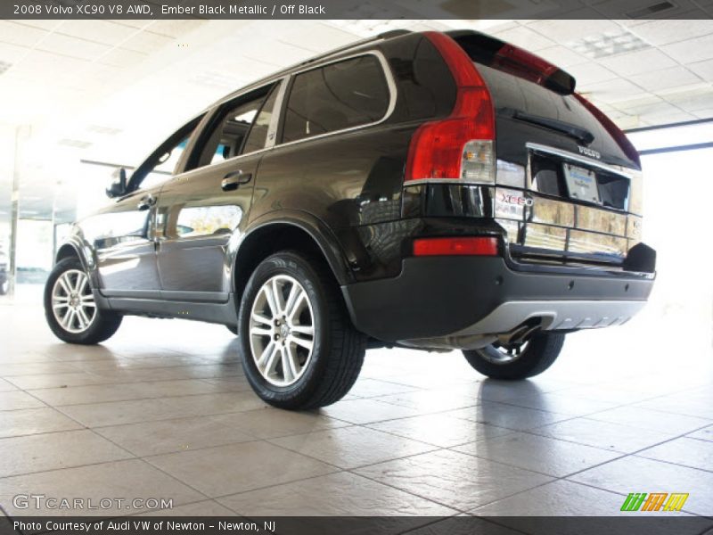 Ember Black Metallic / Off Black 2008 Volvo XC90 V8 AWD