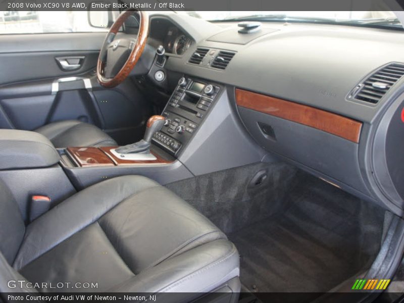 Ember Black Metallic / Off Black 2008 Volvo XC90 V8 AWD