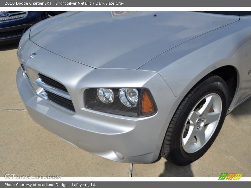 Bright Silver Metallic / Dark Slate Gray 2010 Dodge Charger SXT