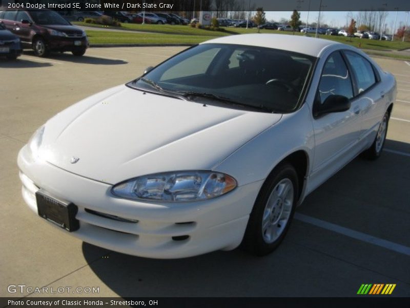Stone White / Dark Slate Gray 2004 Dodge Intrepid SE