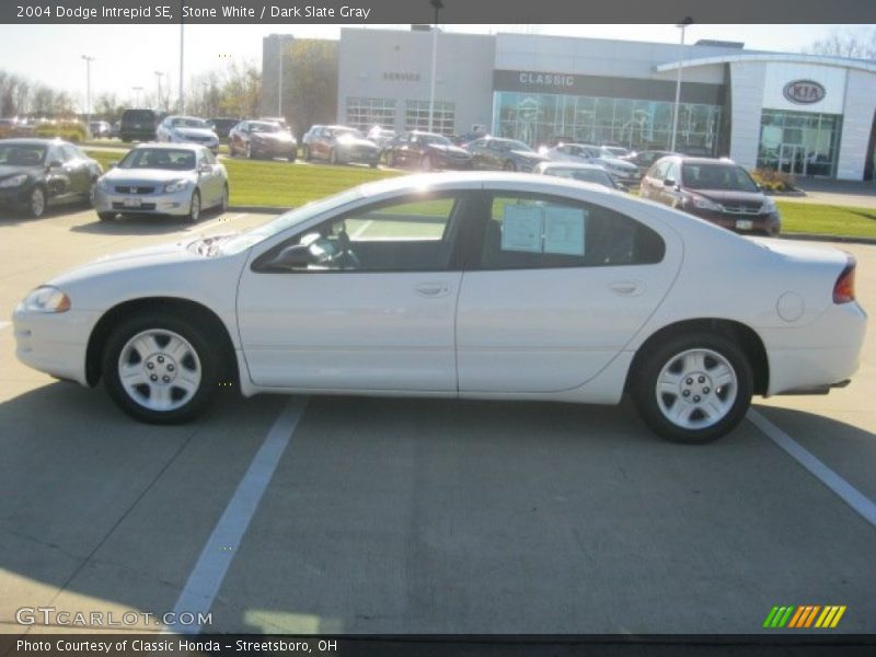 Stone White / Dark Slate Gray 2004 Dodge Intrepid SE