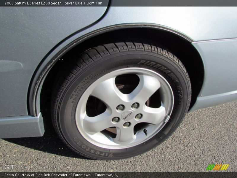 Silver Blue / Light Tan 2003 Saturn L Series L200 Sedan