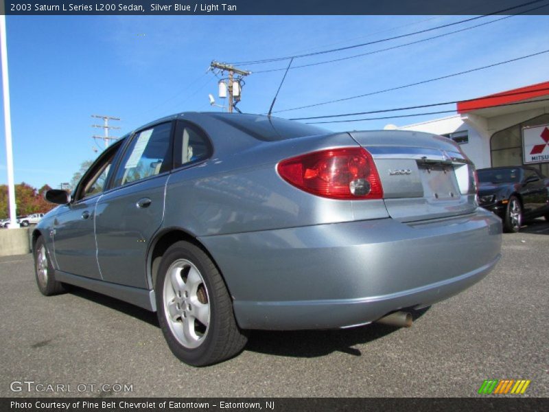 Silver Blue / Light Tan 2003 Saturn L Series L200 Sedan