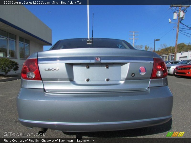 Silver Blue / Light Tan 2003 Saturn L Series L200 Sedan
