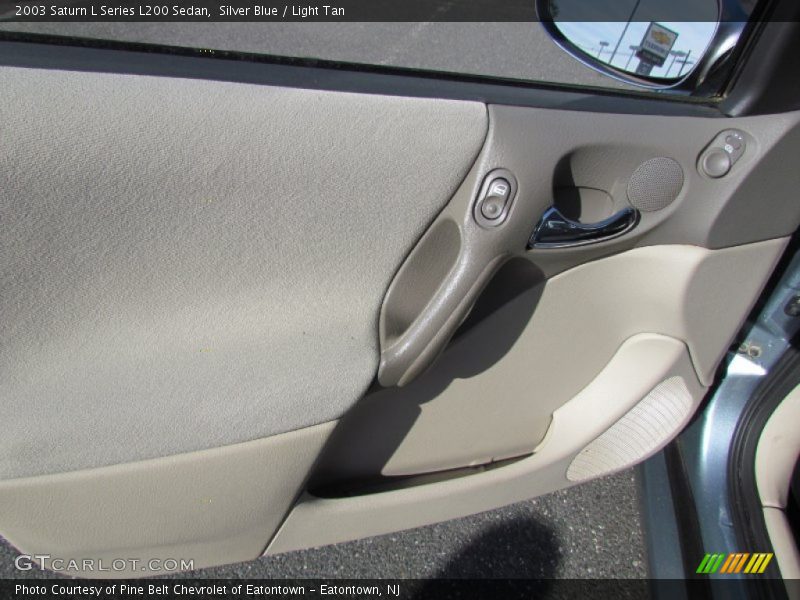 Silver Blue / Light Tan 2003 Saturn L Series L200 Sedan