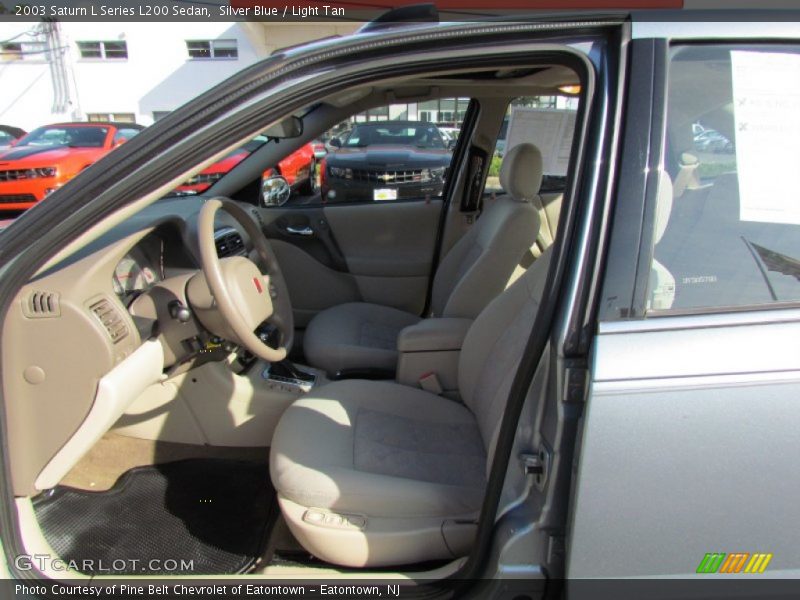 Silver Blue / Light Tan 2003 Saturn L Series L200 Sedan