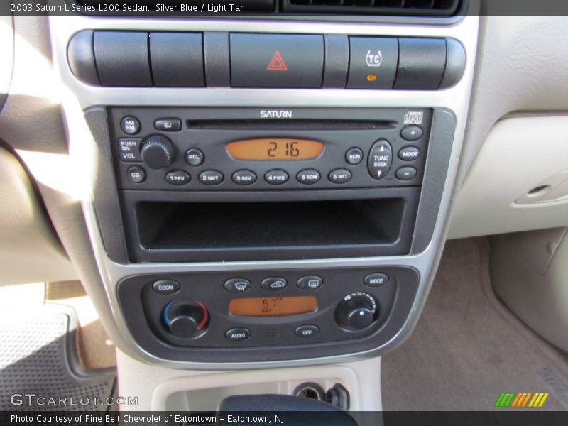 Silver Blue / Light Tan 2003 Saturn L Series L200 Sedan