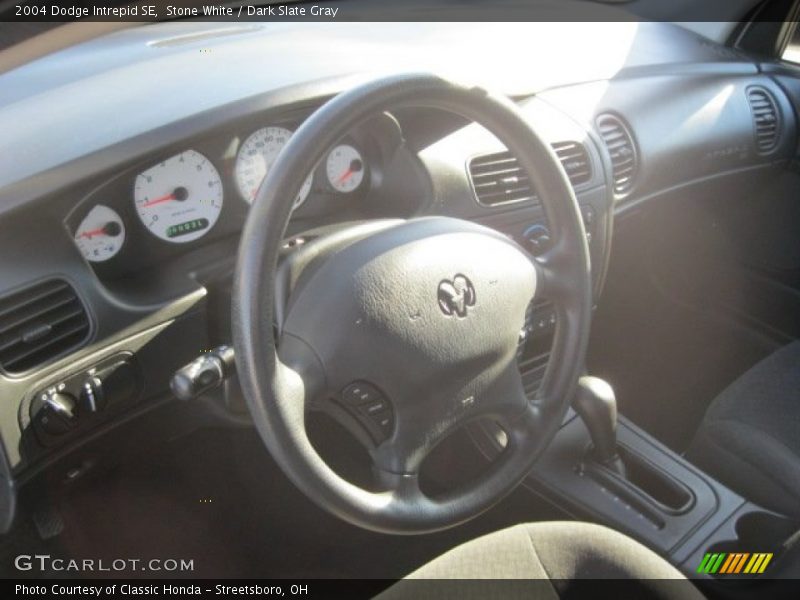 Stone White / Dark Slate Gray 2004 Dodge Intrepid SE