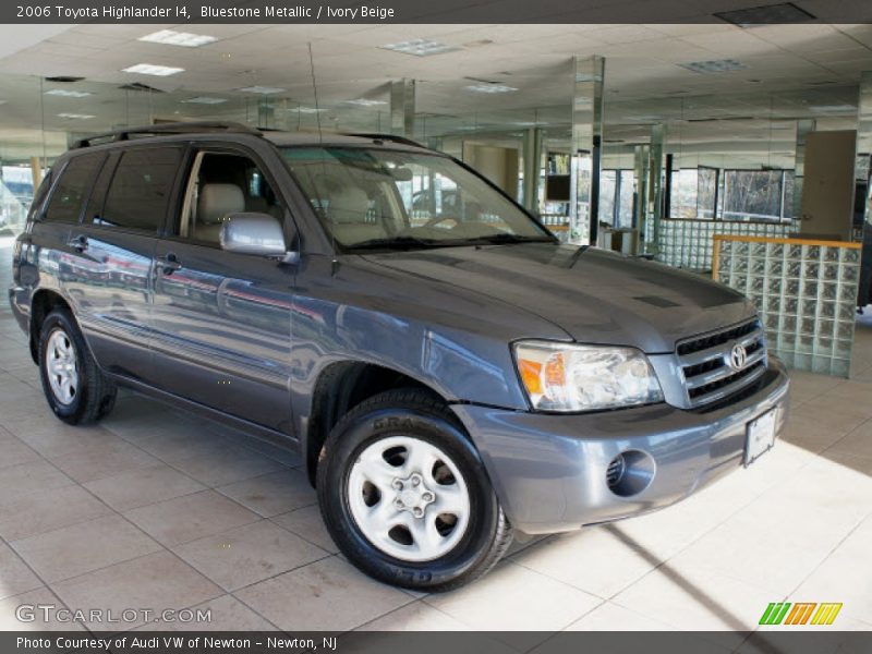 Bluestone Metallic / Ivory Beige 2006 Toyota Highlander I4