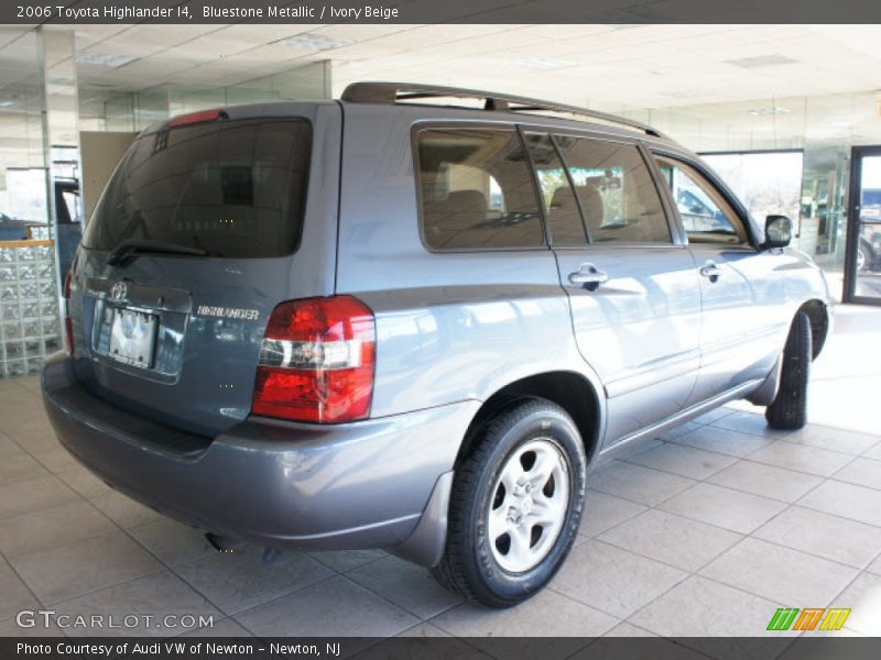 Bluestone Metallic / Ivory Beige 2006 Toyota Highlander I4