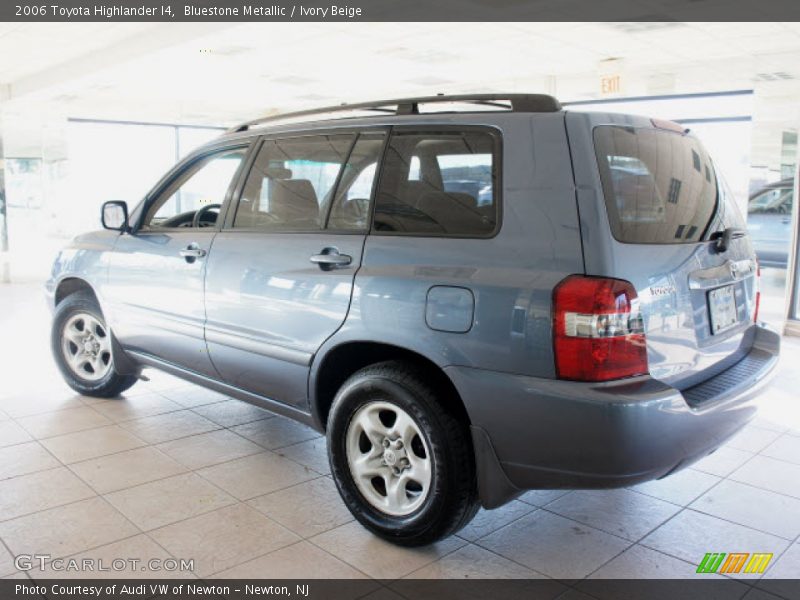 Bluestone Metallic / Ivory Beige 2006 Toyota Highlander I4