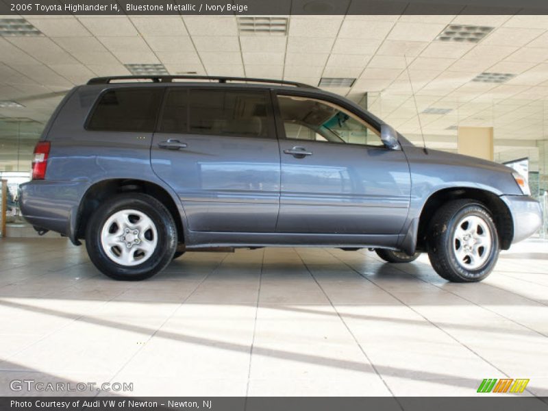Bluestone Metallic / Ivory Beige 2006 Toyota Highlander I4