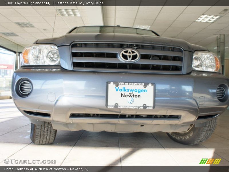 Bluestone Metallic / Ivory Beige 2006 Toyota Highlander I4