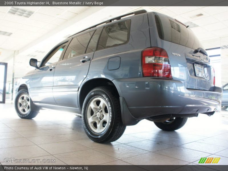 Bluestone Metallic / Ivory Beige 2006 Toyota Highlander I4