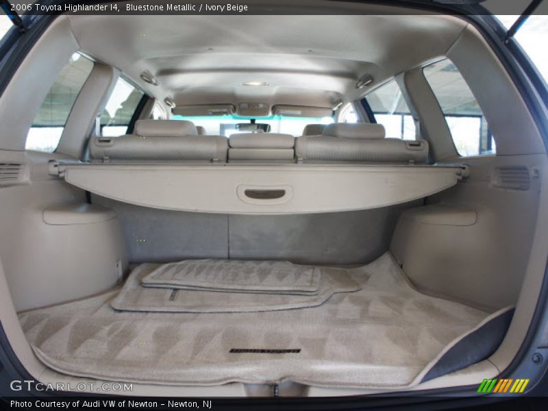Bluestone Metallic / Ivory Beige 2006 Toyota Highlander I4