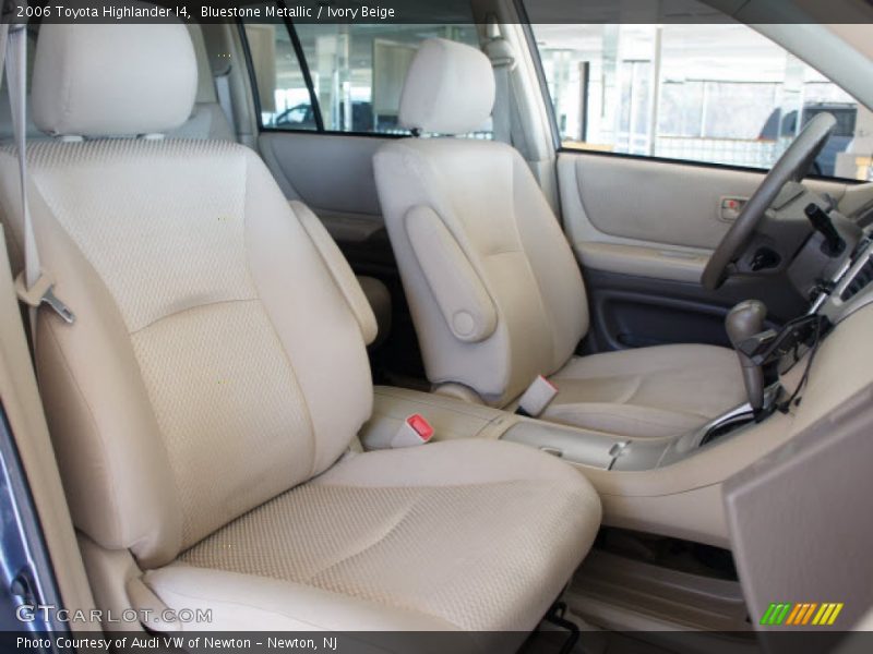Bluestone Metallic / Ivory Beige 2006 Toyota Highlander I4