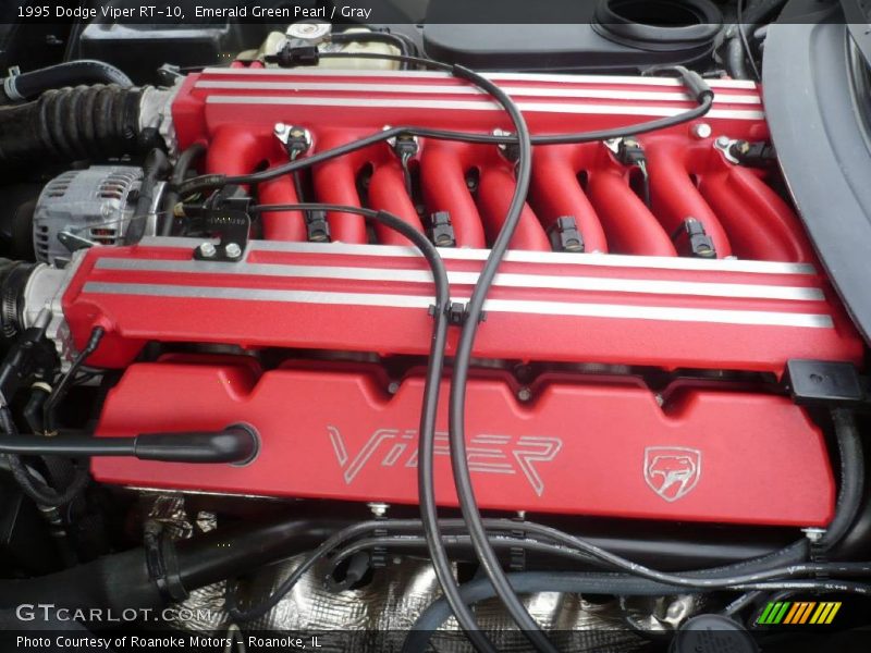  1995 Viper RT-10 Engine - 8.0 Liter OHV 20-Valve V10