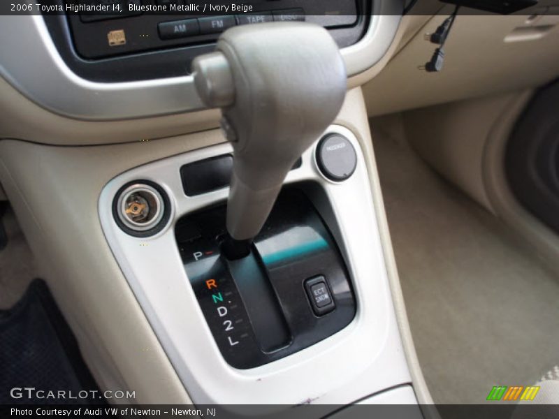 Bluestone Metallic / Ivory Beige 2006 Toyota Highlander I4