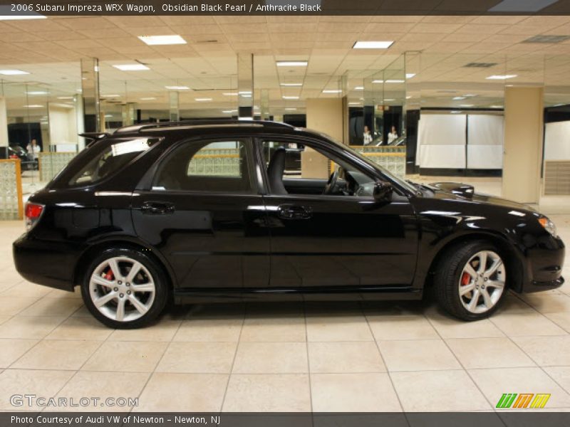 Obsidian Black Pearl / Anthracite Black 2006 Subaru Impreza WRX Wagon