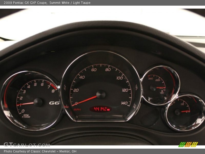 Summit White / Light Taupe 2009 Pontiac G6 GXP Coupe