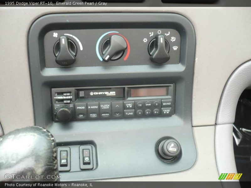 Controls of 1995 Viper RT-10