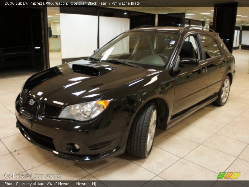 Obsidian Black Pearl / Anthracite Black 2006 Subaru Impreza WRX Wagon