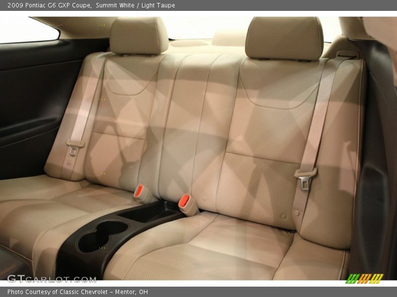 Summit White / Light Taupe 2009 Pontiac G6 GXP Coupe
