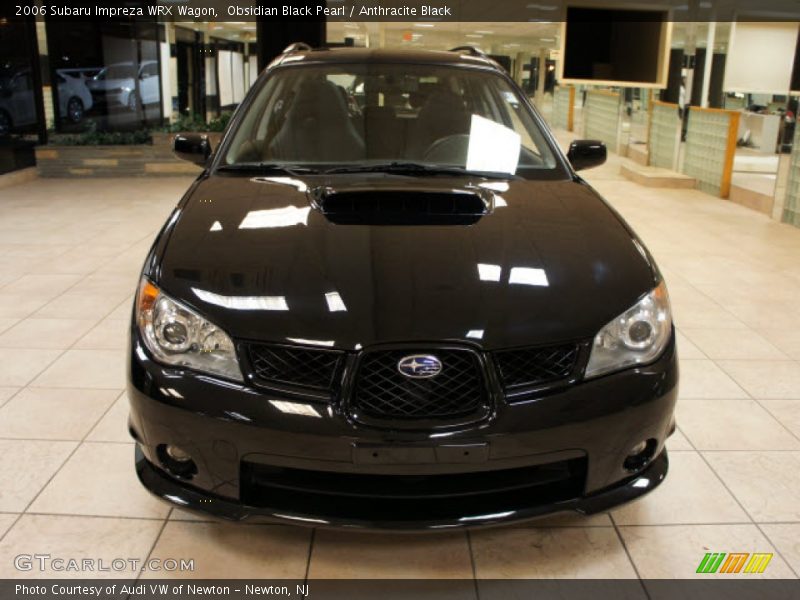 Obsidian Black Pearl / Anthracite Black 2006 Subaru Impreza WRX Wagon