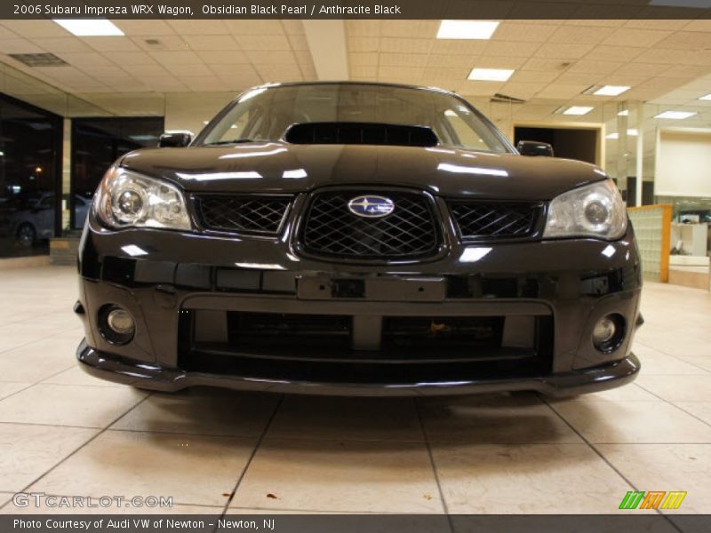 Obsidian Black Pearl / Anthracite Black 2006 Subaru Impreza WRX Wagon