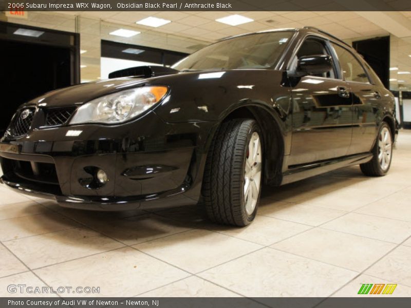 Obsidian Black Pearl / Anthracite Black 2006 Subaru Impreza WRX Wagon