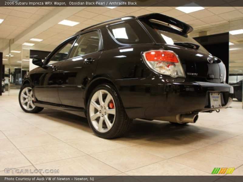 Obsidian Black Pearl / Anthracite Black 2006 Subaru Impreza WRX Wagon