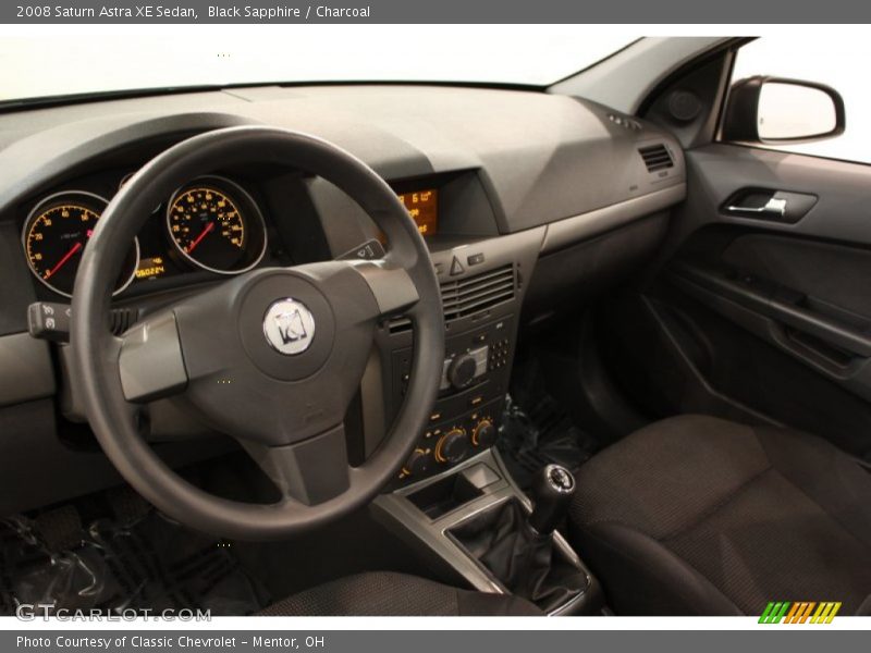 Black Sapphire / Charcoal 2008 Saturn Astra XE Sedan