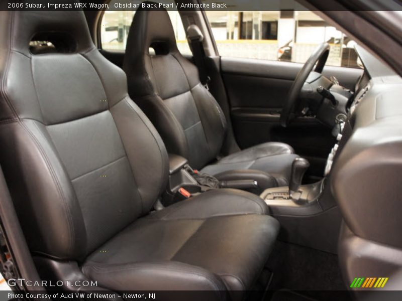 Obsidian Black Pearl / Anthracite Black 2006 Subaru Impreza WRX Wagon